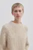 Billede af Second Female Aya Knit Oxford Tan