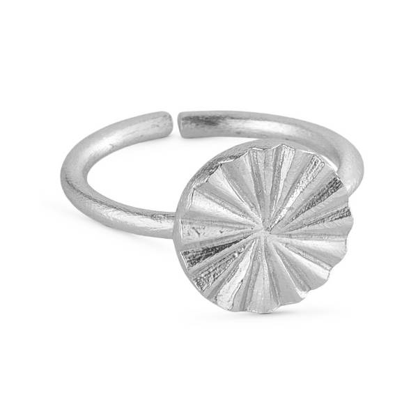 Billede af Pure Ring Blomst Sølv