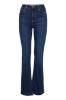 Billede af Pulz Becca Bootcut Dark Blue