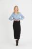 Billede af Rue de Femme Uri Knit Skirt BLK