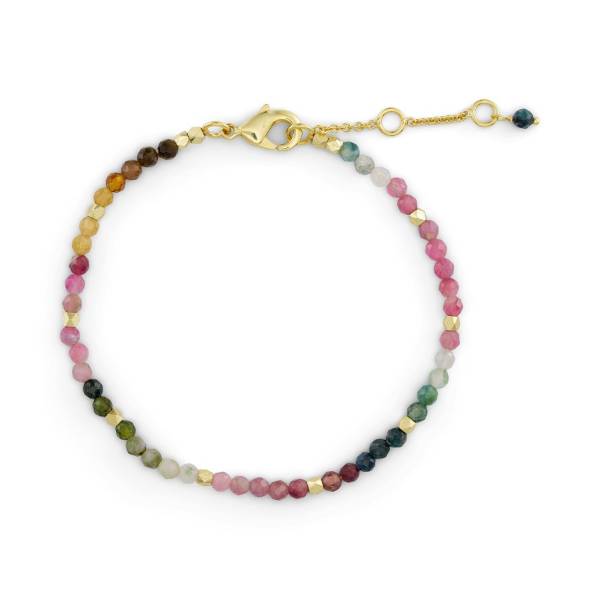 Billede af PURE Bracelet goldplatet tourmaline
