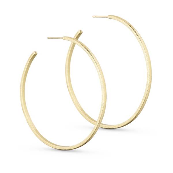 Billede af PURE Hoop Earring Goldplated