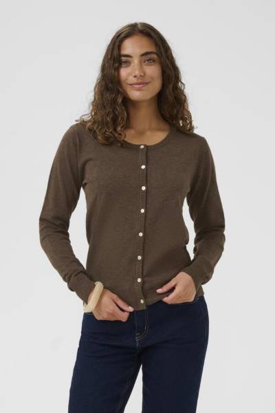 Billede af Culture Annemarie Cardigan Brown 