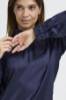 Billede af Pulz Dorota Lurex Shirt Blue