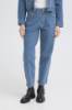 Billede af Pulz Lira Barrel Jeans Med. Blue