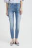 Billede af Pulz Carmen EMB Skinny Leg lys den