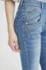 Billede af Pulz Carmen EMB Skinny Leg lys den