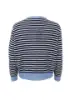Billede af Black Colour Dell Stripe Cardigan Blå