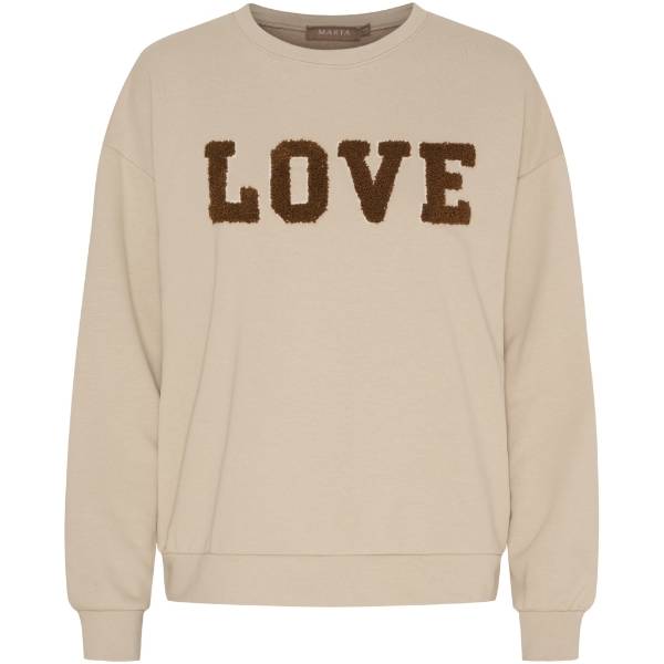 Billede af Marta Jessa Sweatshirt Beige/brun