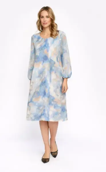 Billede af 2-Biz Alina Kjole Blue Mix 