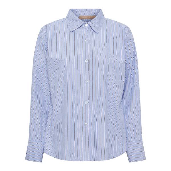 Billede af Marta Veloura Shirt Blue Stripe
