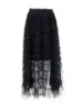 Billede af Black Colour Angelina Mesh Skirt