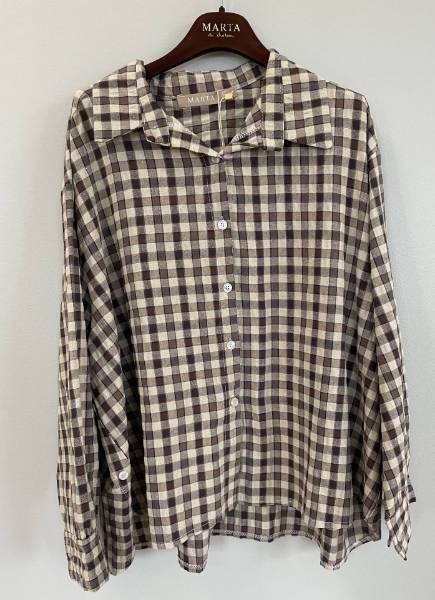 Billede af Marta Xanthe Shirt Brown